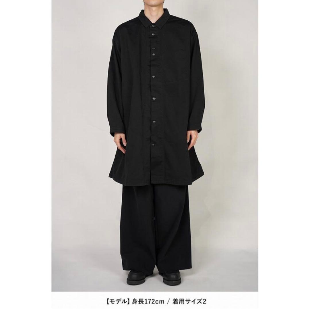 ジャケット・アウター Porter Classic Chino Shirt Coat BLACK 2