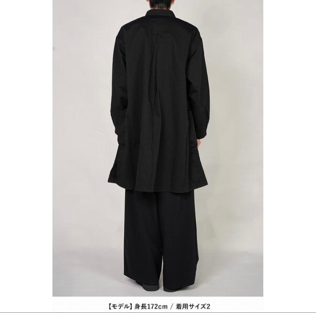 ジャケット・アウター Porter Classic Chino Shirt Coat BLACK 2