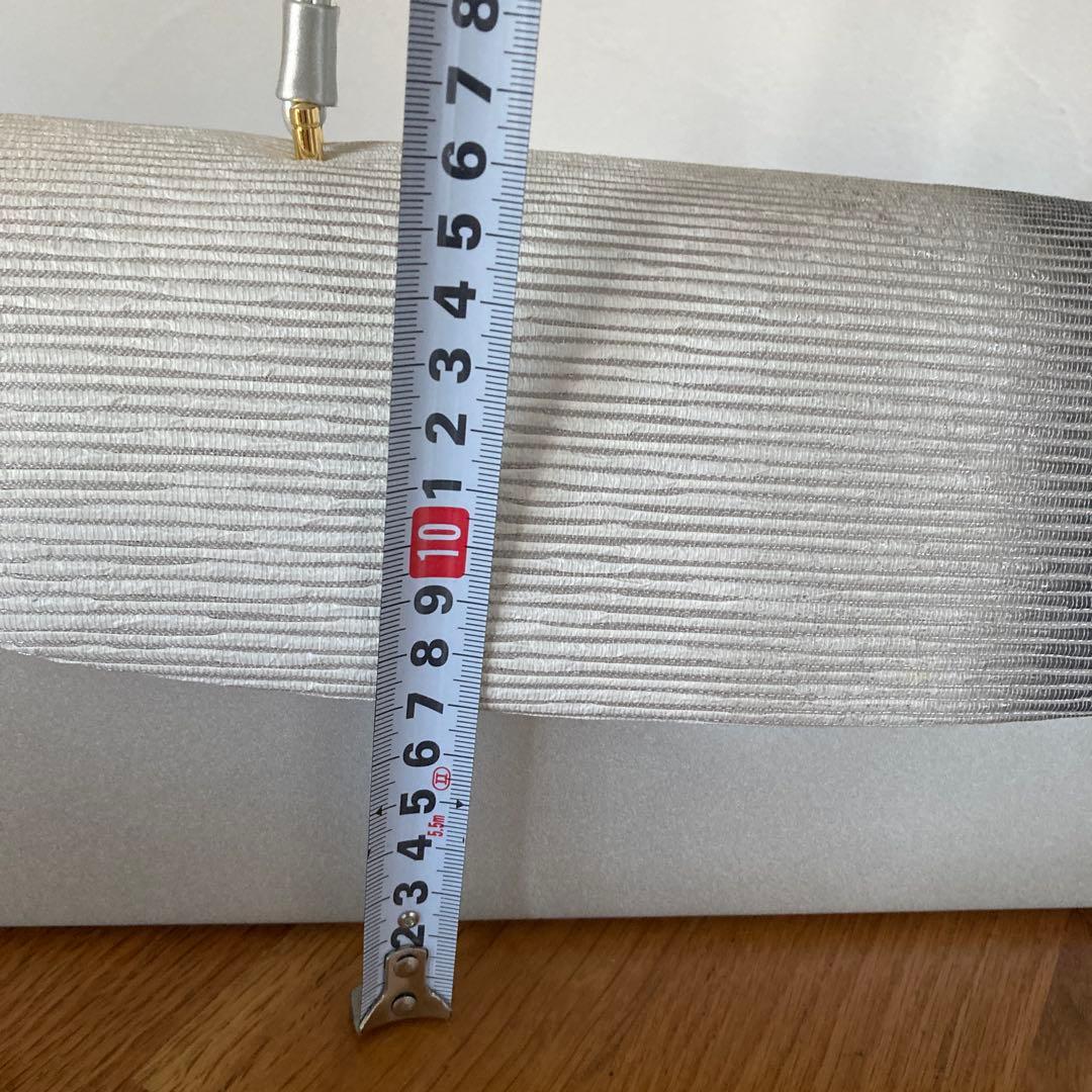 新品　和装用バッグ シルバー グラデーション