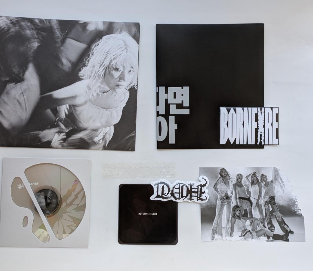 ★非売品◆サインCD◆LE SSERAFIM◆HOT◆ショーケース