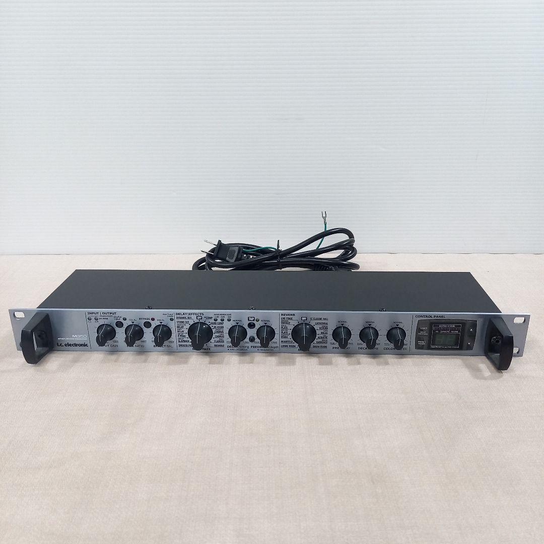 美品◎t.c. electronic M350 リバーブプロセッサー 1U①