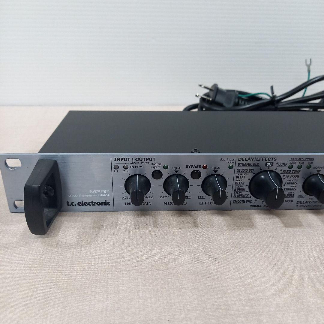 美品◎t.c. electronic M350 リバーブプロセッサー 1U①