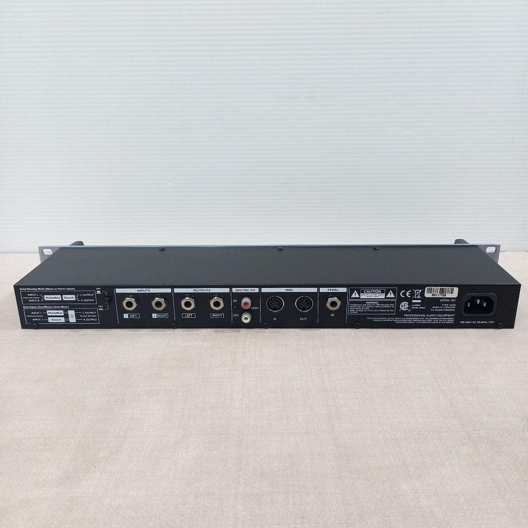 美品◎t.c. electronic M350 リバーブプロセッサー 1U①