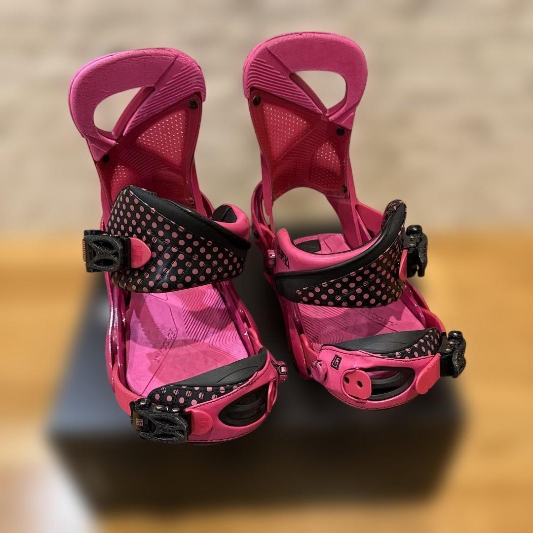 BURTON LEXA スノーボード ビンディング ピンク