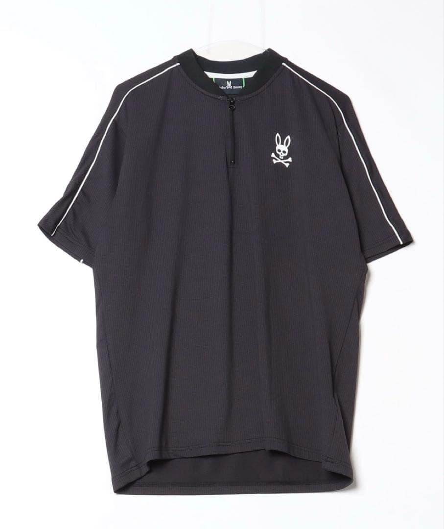 PSYCHO BUNNY [GOLF] ハーフジップ ヘンリーネックTシャツ