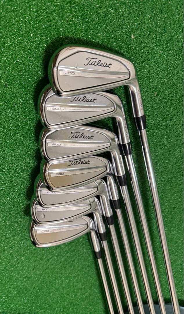 【2023年モデル】Titleist T200 7本セット（5-P+48°)