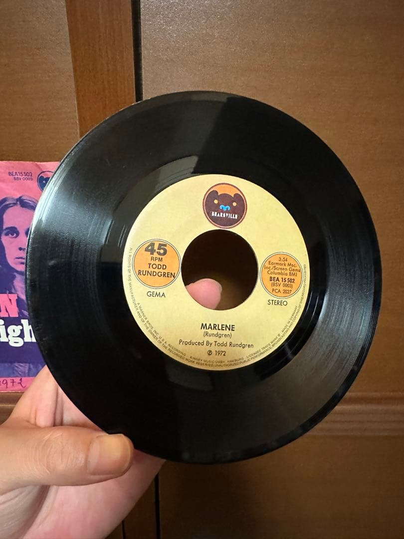 TODD ROUDGLEN 『I SAW THE LIGHT』7”