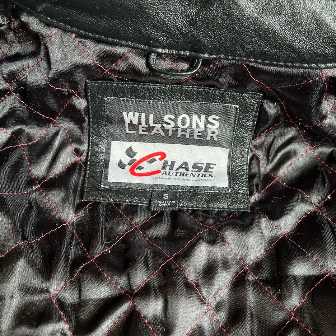 格安✨CHASE レザーレーシングジャケット WILSONSレザー ブラック