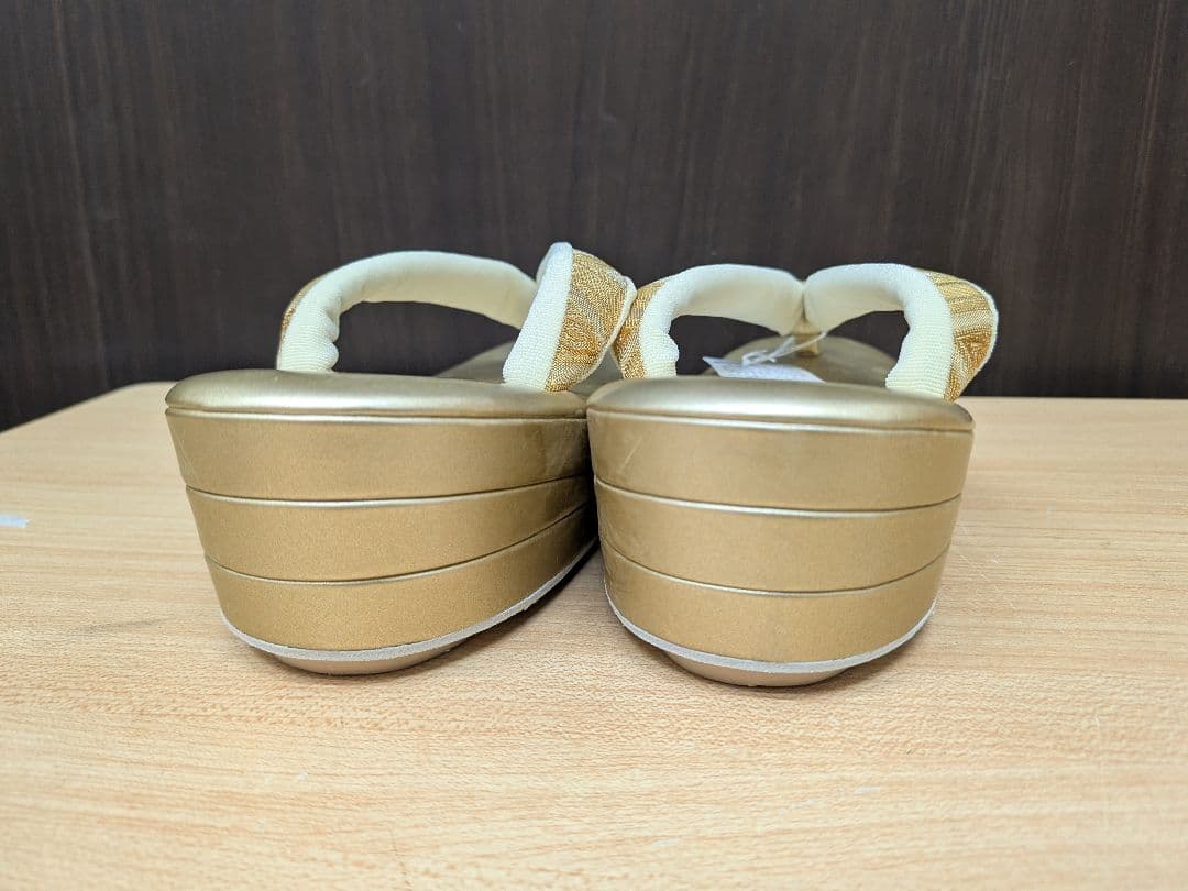 和装 バッグ・草履 未使用 金銀糸使用