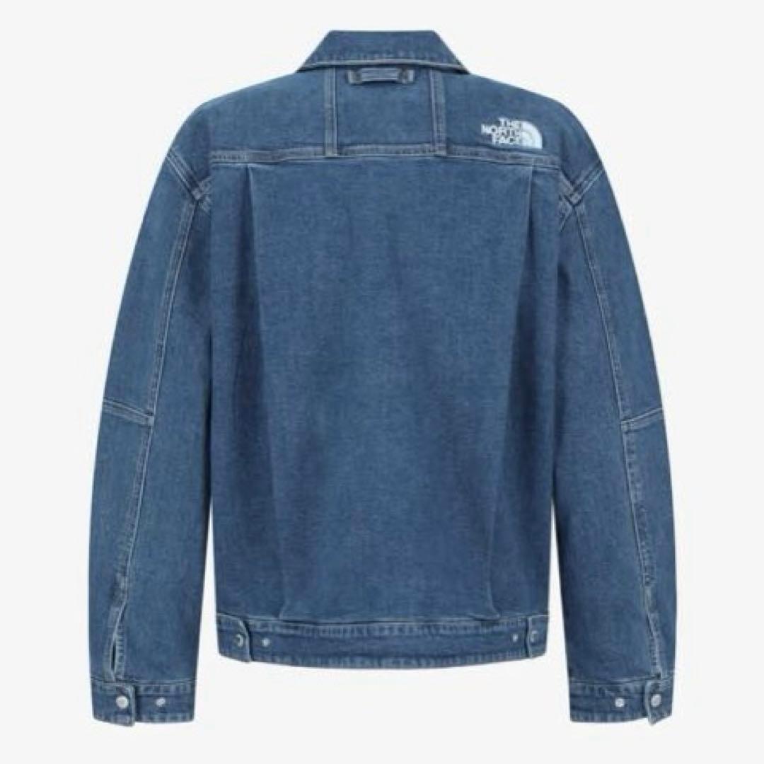 新品未使用　韓国正規品　ノースフェイス　デニム　トラッカー　ジャケット　Mサイズ