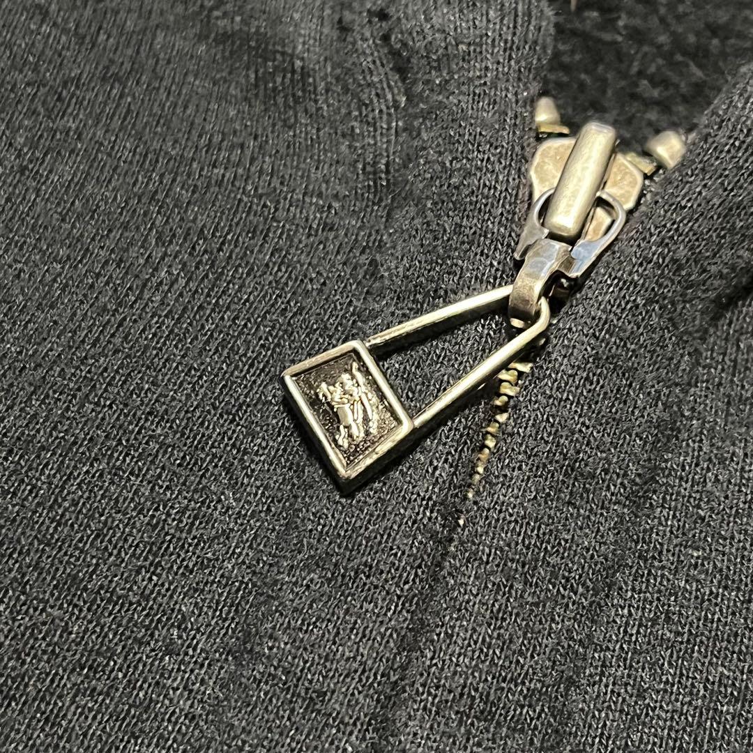 訳あり バーバリーブルーレーベル パーカー 起毛 刺繍 y2k 平成 ギャル
