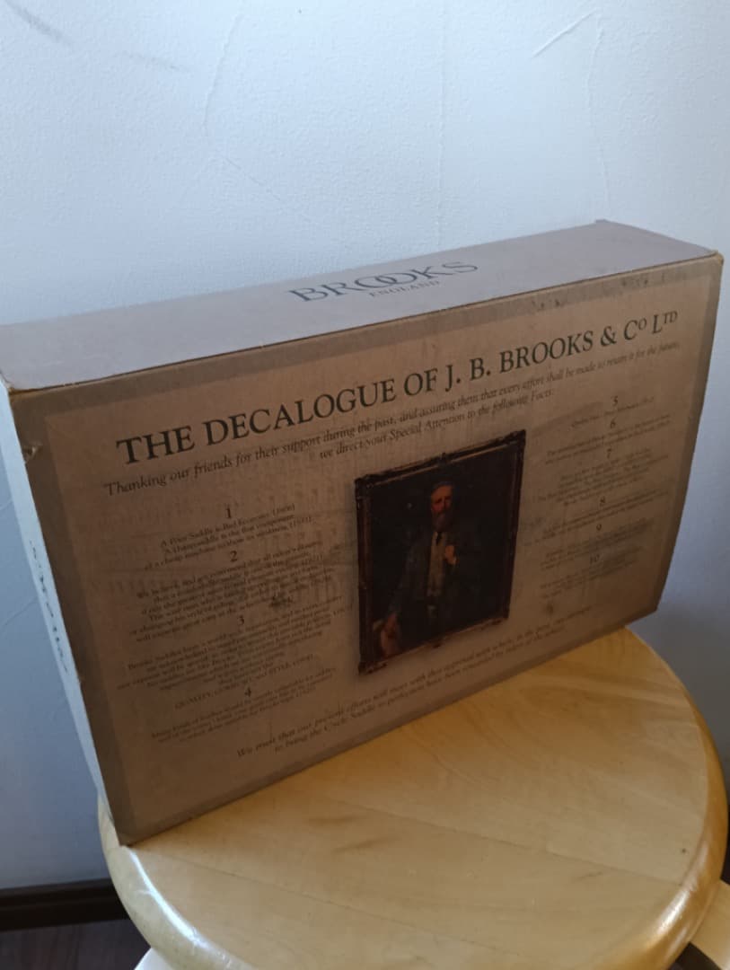 BROOKS ブルックス　B17 レザーサドル　 ブラウン　現状品