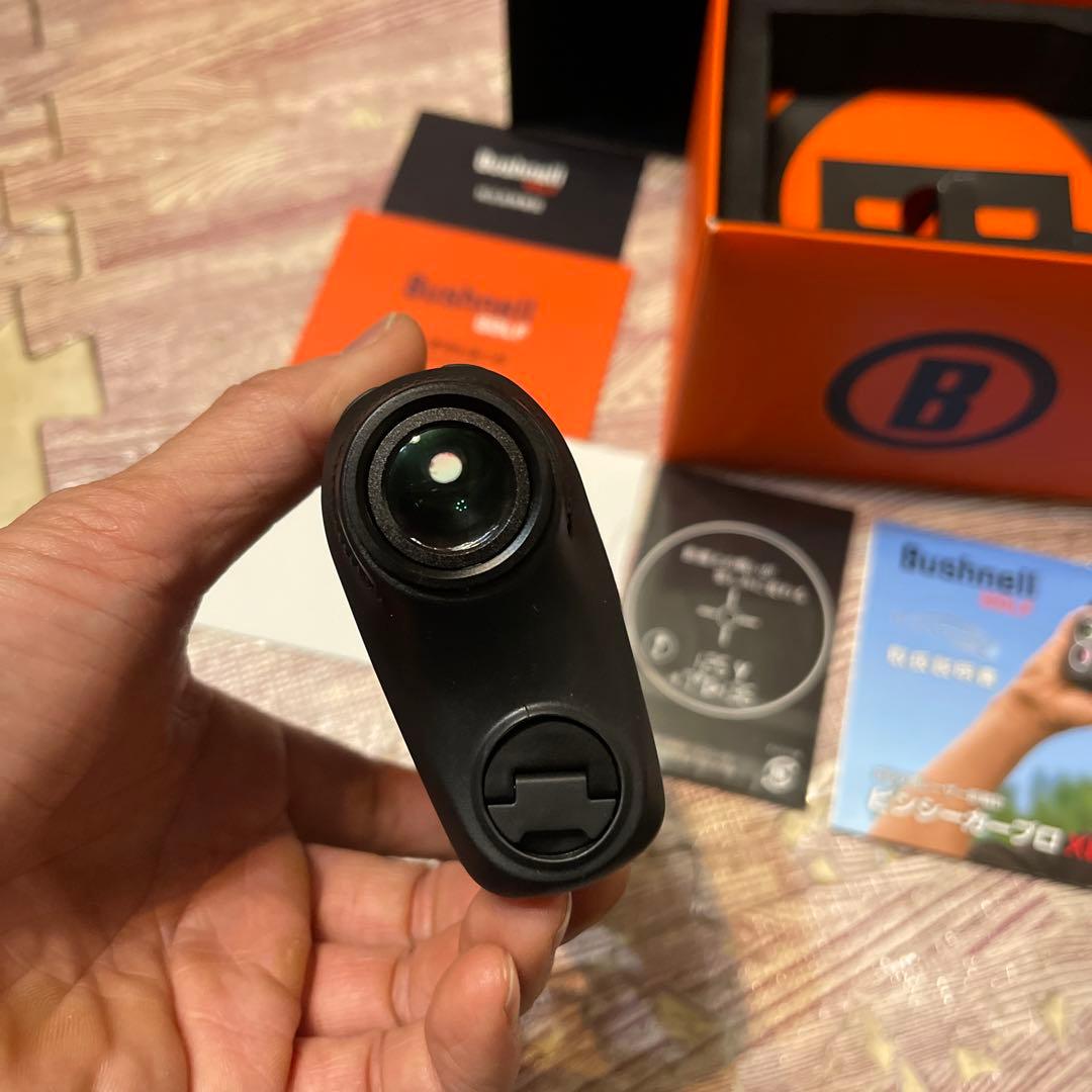Bushnell ゴルフ用距離計 PRO XE 新品電池3個付き