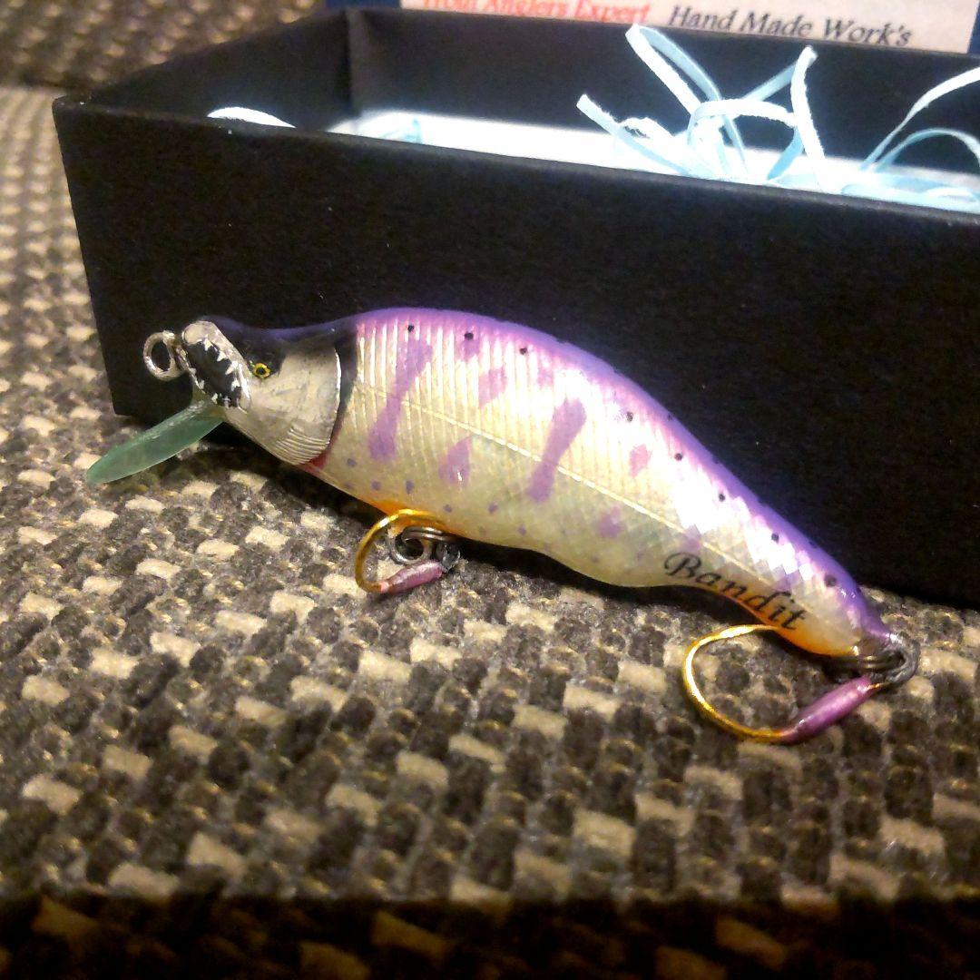 バンディットクラフト　ハンドメイド　ミノー 50S シェルモデル おまけ