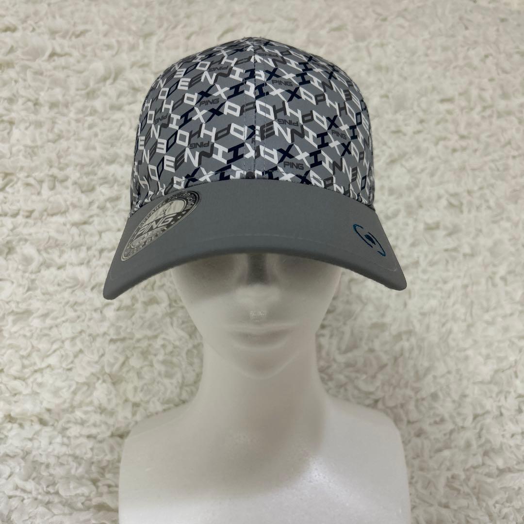 【新品・未使用品】 PING キャップ グレー　非売品