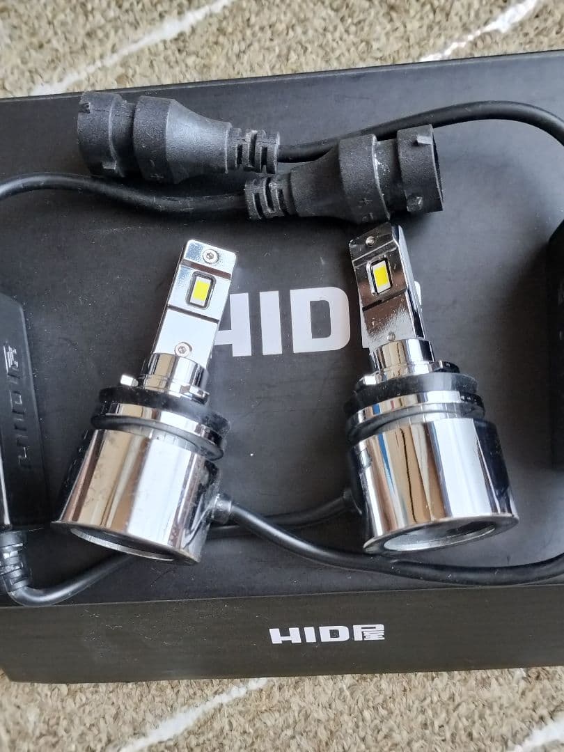 HID屋 LED ライト Qシリーズ レモンイエロー H8 H11 H16