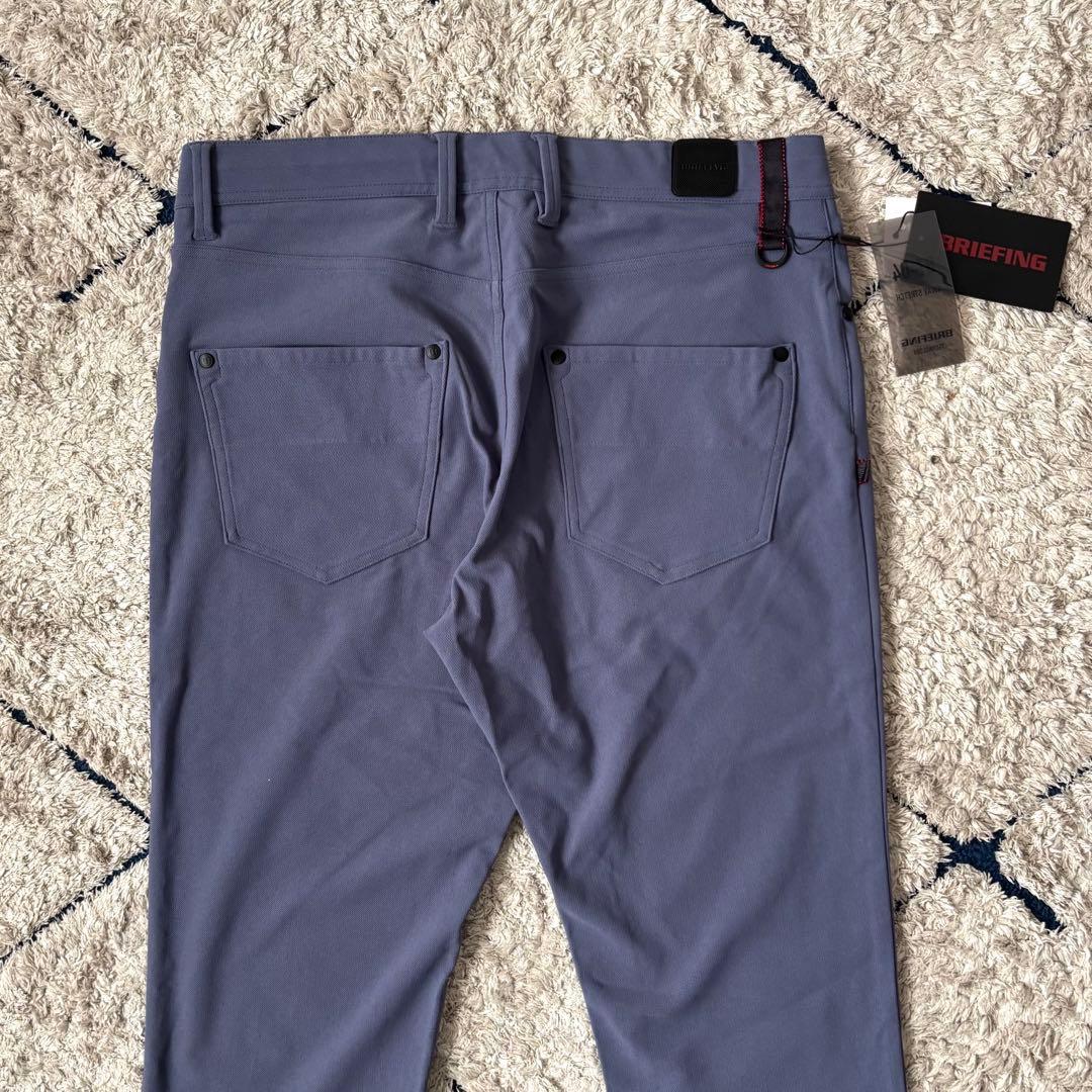 【タグ付き✨】ブリーフィング　パンツ　ストレッチ　Ｌ　ブルー系　長ズボン　ゴルフ