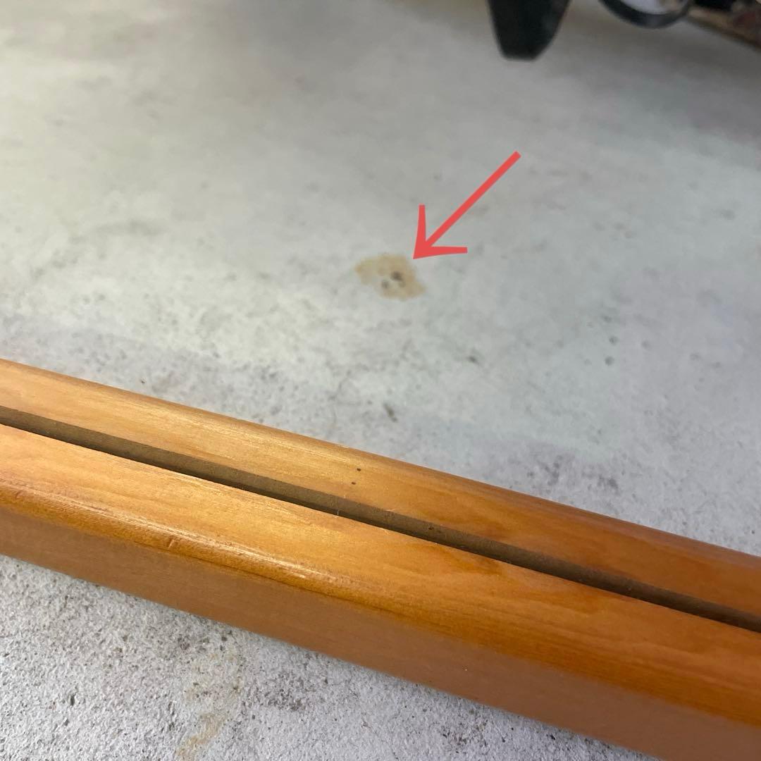 ヴィンテージ ウッドミラー 壁掛け 鏡 Wood 姿見 蚤の市 木製 レトロ
