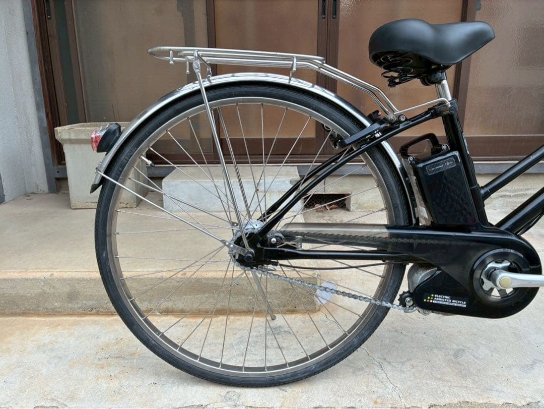 電動自転車　№8186 パナソニック ビビDXシティ 27インチ