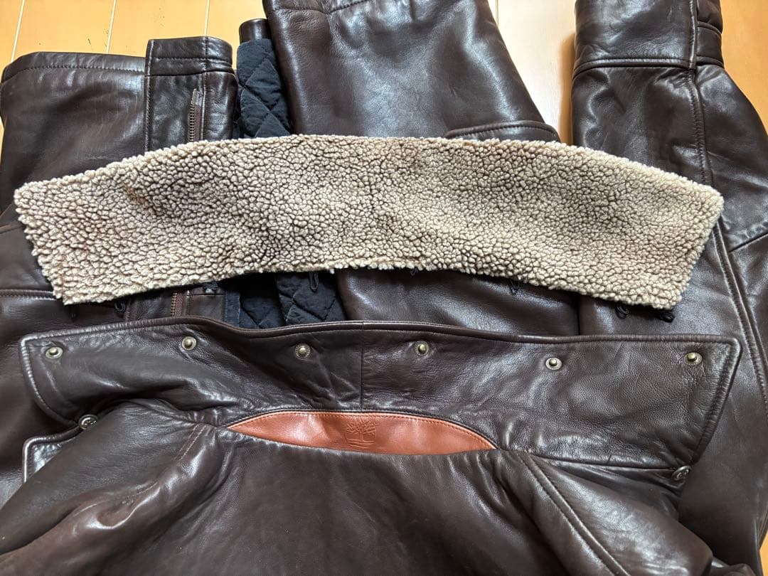 Timberland レザージャケットWEATHERGEAR