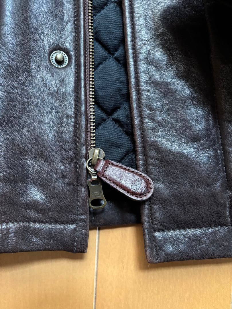 Timberland レザージャケットWEATHERGEAR