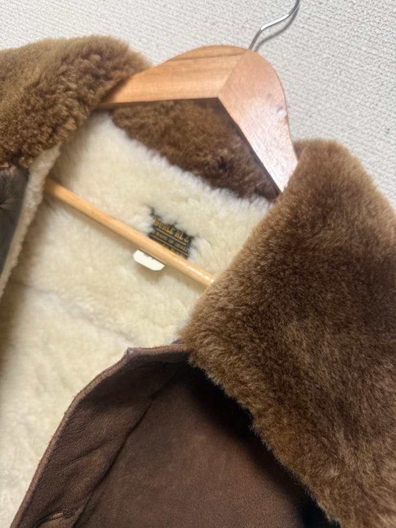 RRL ムートン レザー ジャケット