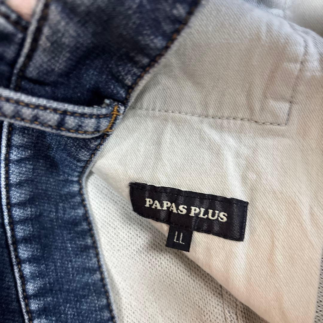 papas➕ ダークブルーデニムパンツ