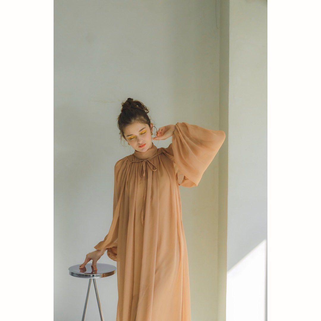 PINUE シフォンドレス