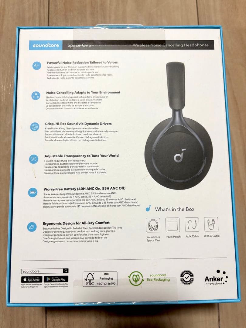 ヘッドホン Anker Soundcore Space One