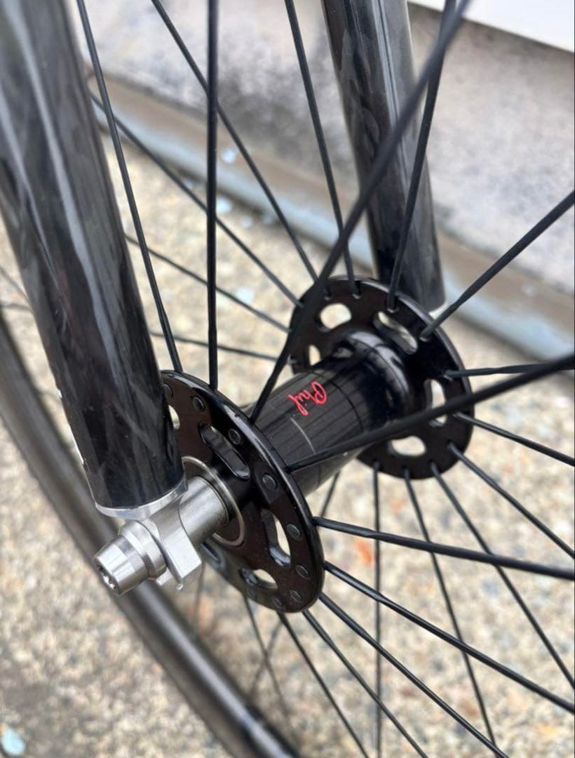 Philwood SLR track ハブ　Fホイール