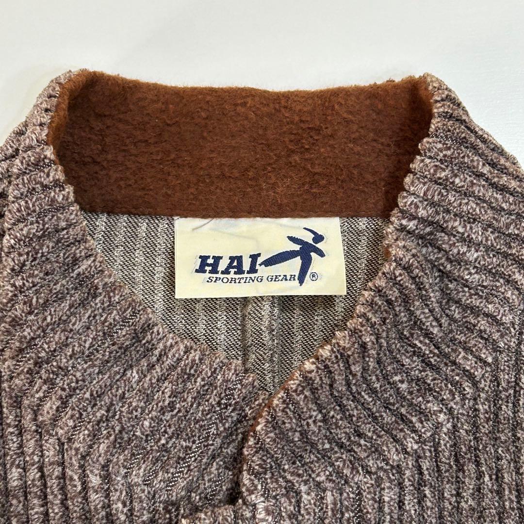 HAI SPORTING GEAR 80s 90s 異素材ドッキングジャケット