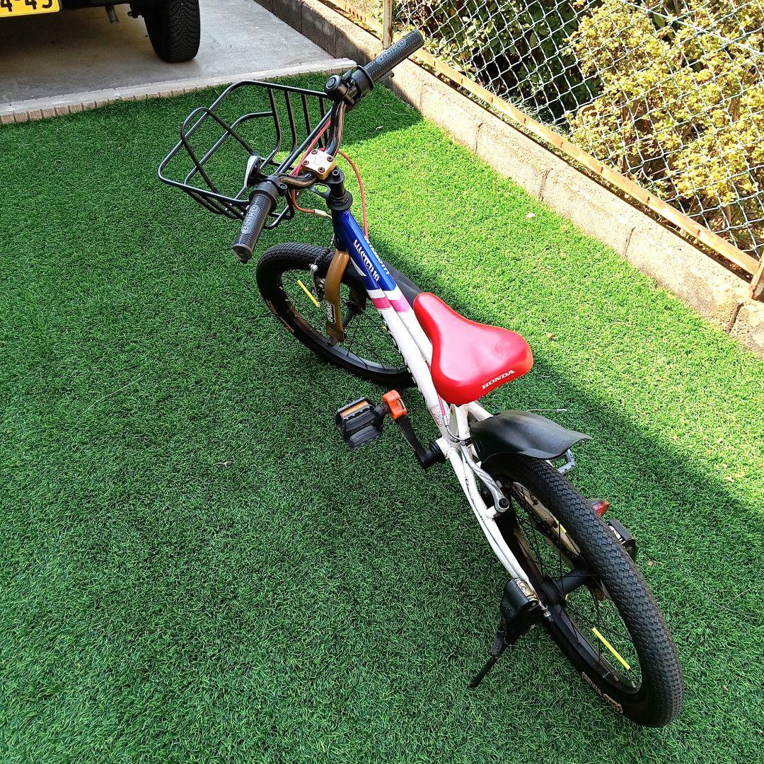 練馬、和光周辺引取限定ホンダ キッズ自転車 カゴ付き18インチ