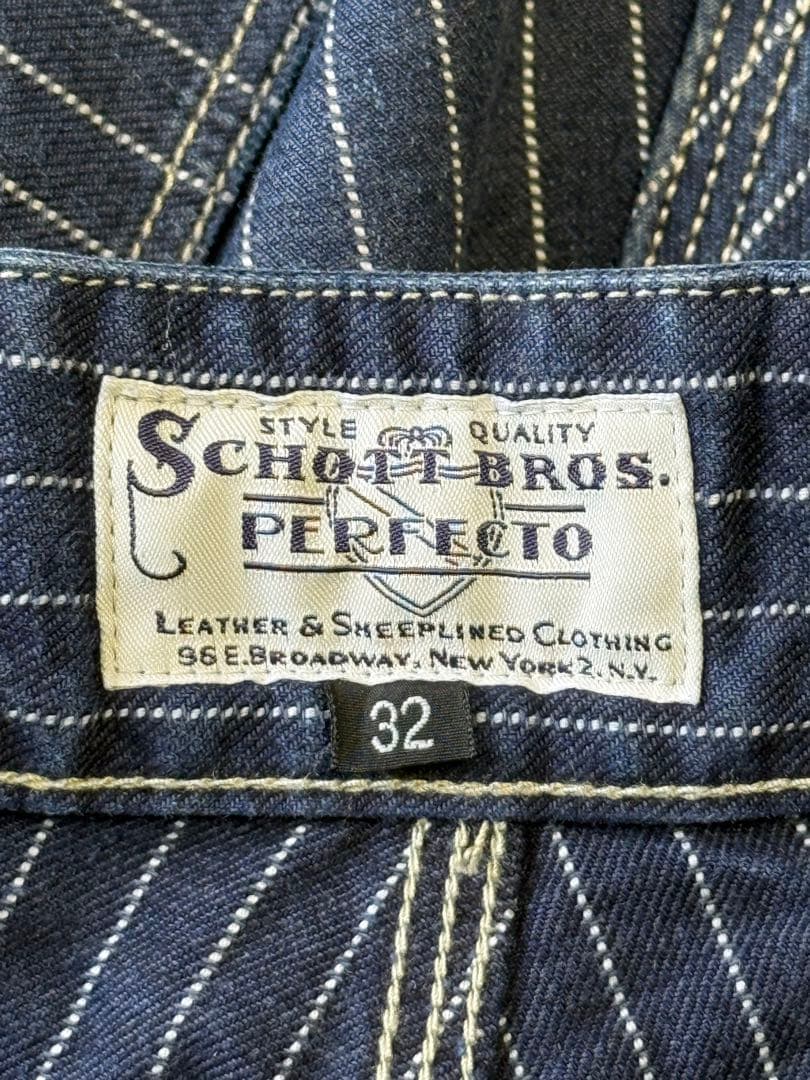 Schott ショット ヒッコリーデニム 32