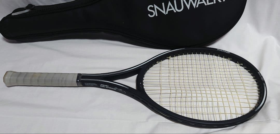ね*ま様 ［未使用］SNAUWAERT JHON MCENROE テニス　ラケッ