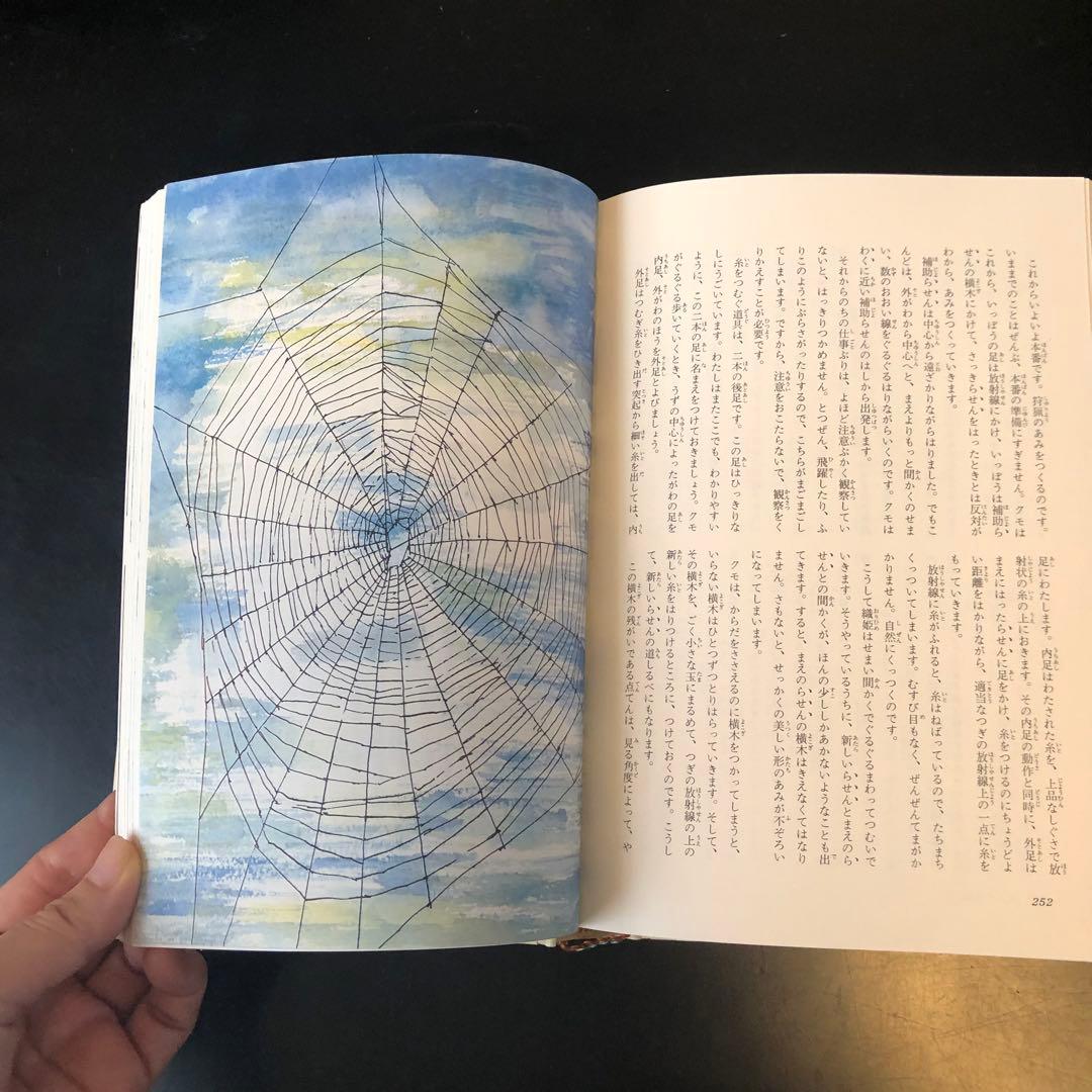 古書　昆虫記　カラー版　少年少女世界の文学　レトロ　河出書房　昭和