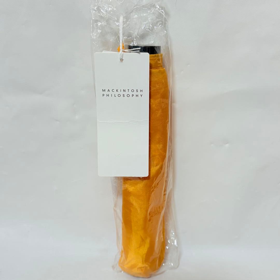 極美品　マッキントッシュフィロソフィー 軽量晴雨兼用傘UV折りたたみ傘
