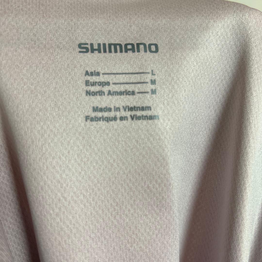 SHIMANO FIRE BLOOD Tシャツ Lサイズ レッド/ブラック