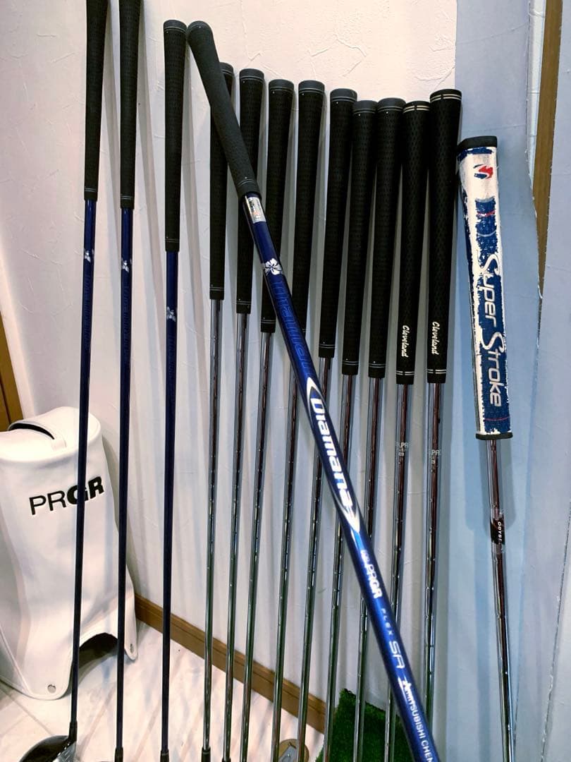 超豪華　良品　プロギア　PRGR RS ゴルフクラブ 本格フルセット　激飛び
