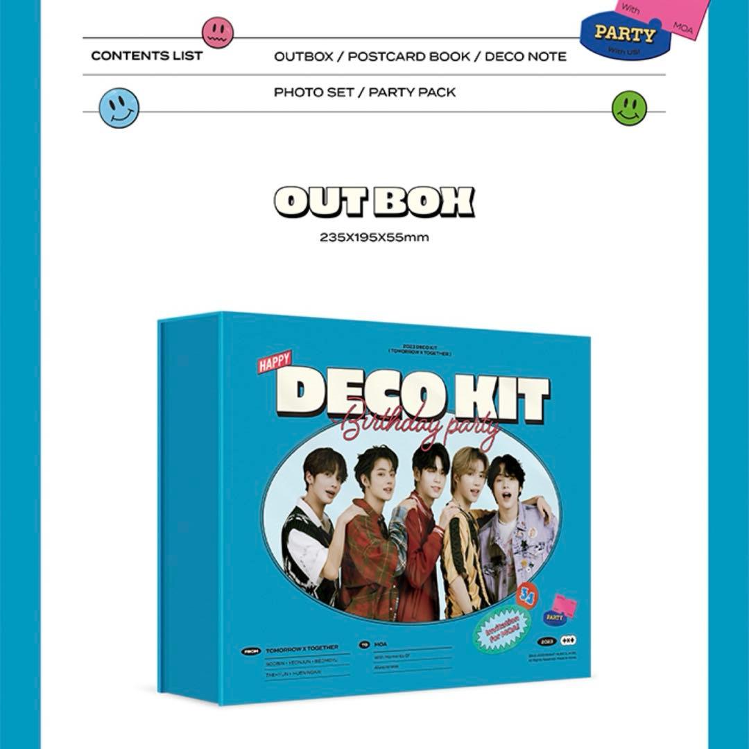 K-POP・アジア TXT memories DECO KIT