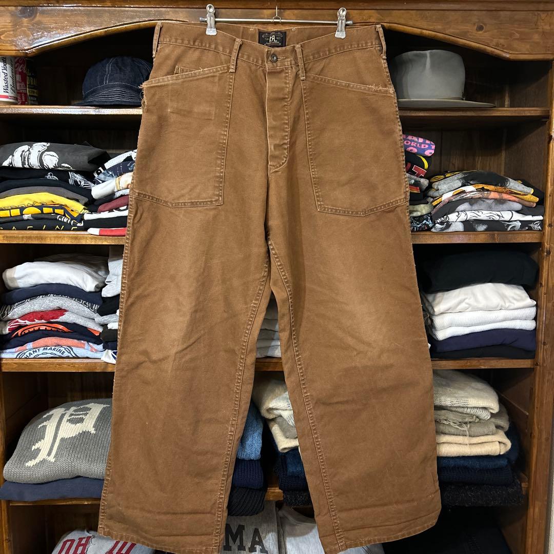 90s RRL シンチバック　ダック　ベイカーパンツ
