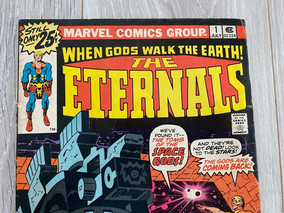 アメコミ Eternals #1 エターナルズ　スパイダーマン　マーベル　リーフ
