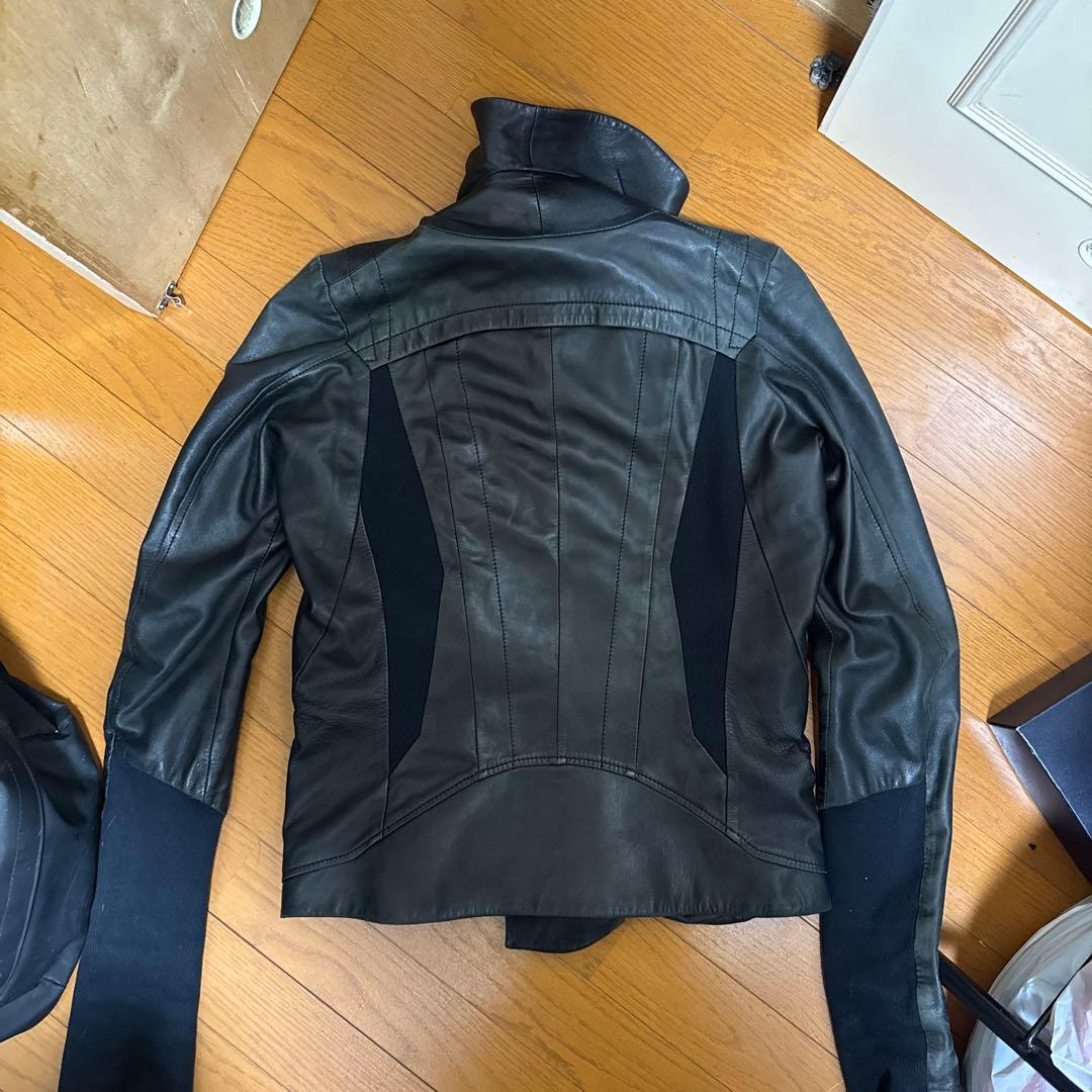 ジャケット・アウター Ekam sheepskin high-neck jacket