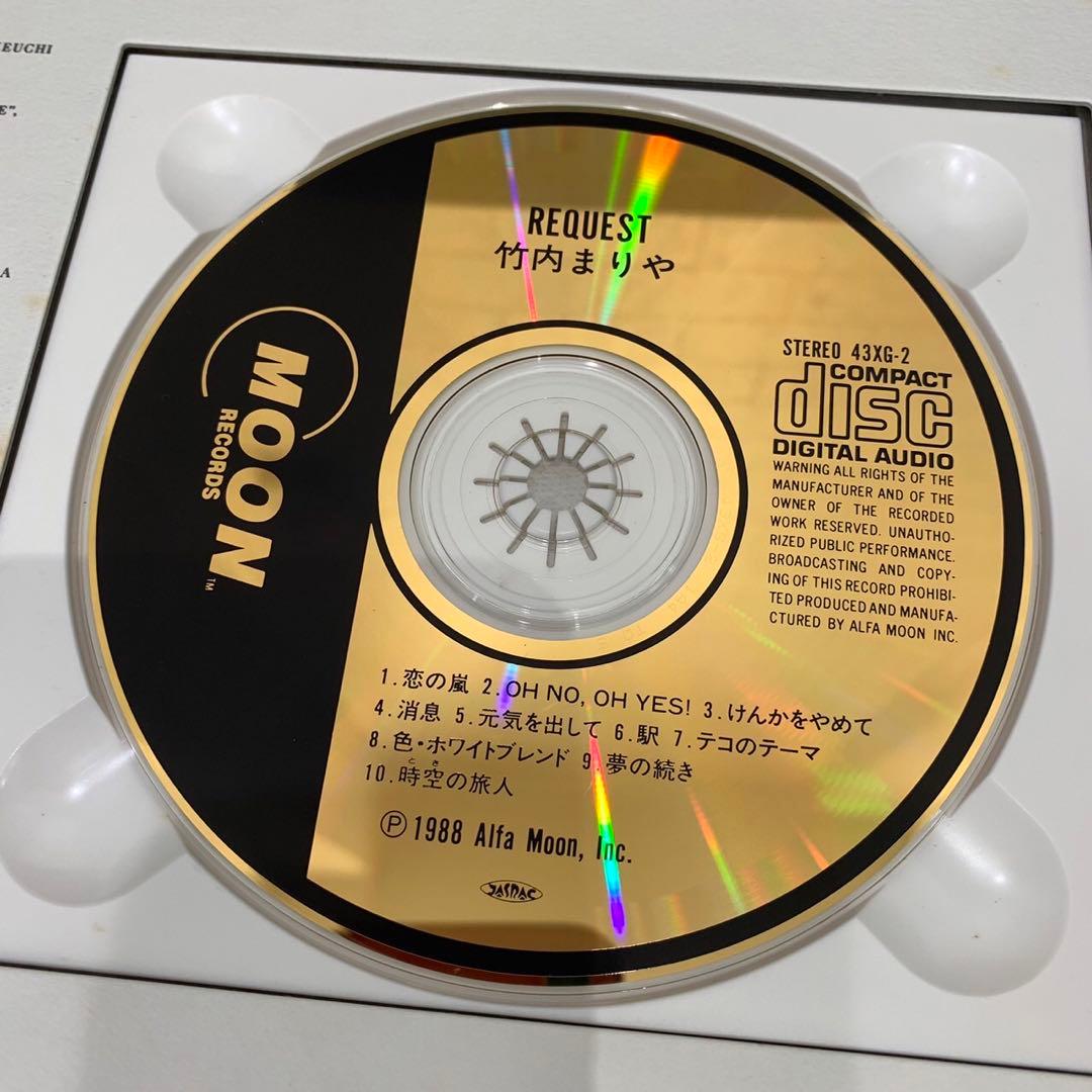 希少動作OK CD 竹内まりや REQUEST 24K GOLD CD 完全限定