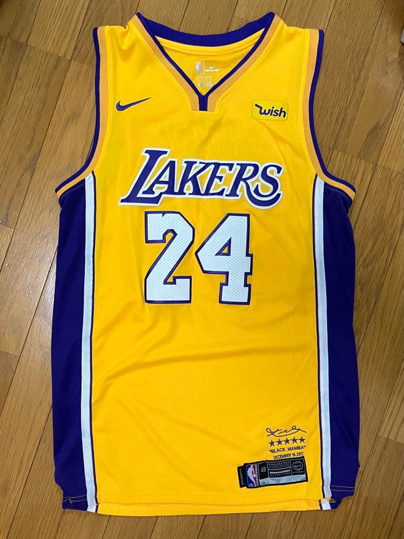 コービーブライアントLakers 24番 Nike ユニフォーム　上下セット