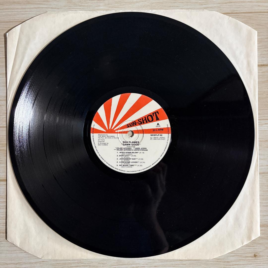 SKA FLAMES LPレコード盤 3枚セット販売！