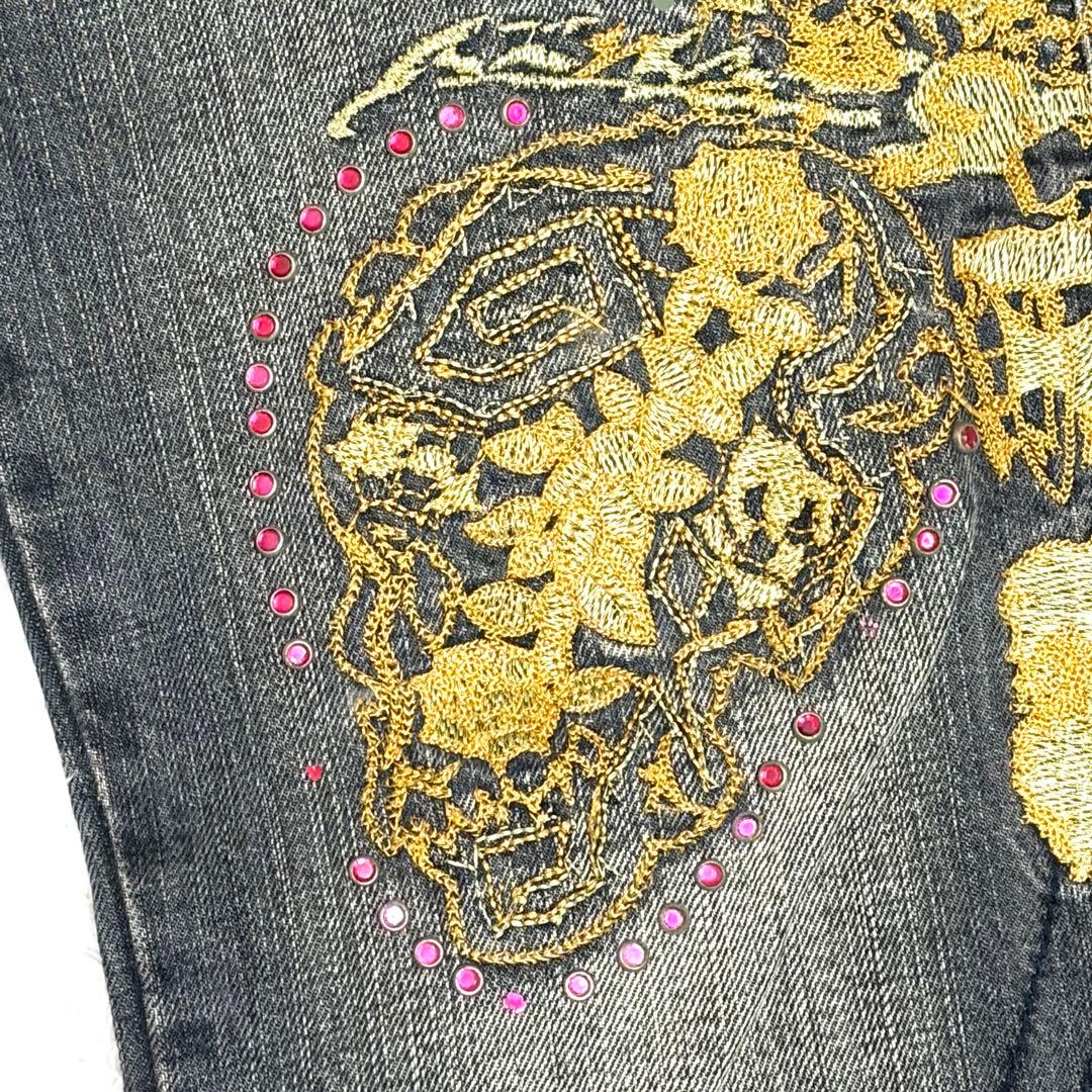 ✨美品✨ 00s トルネードマート Embroidery Flare Jeans