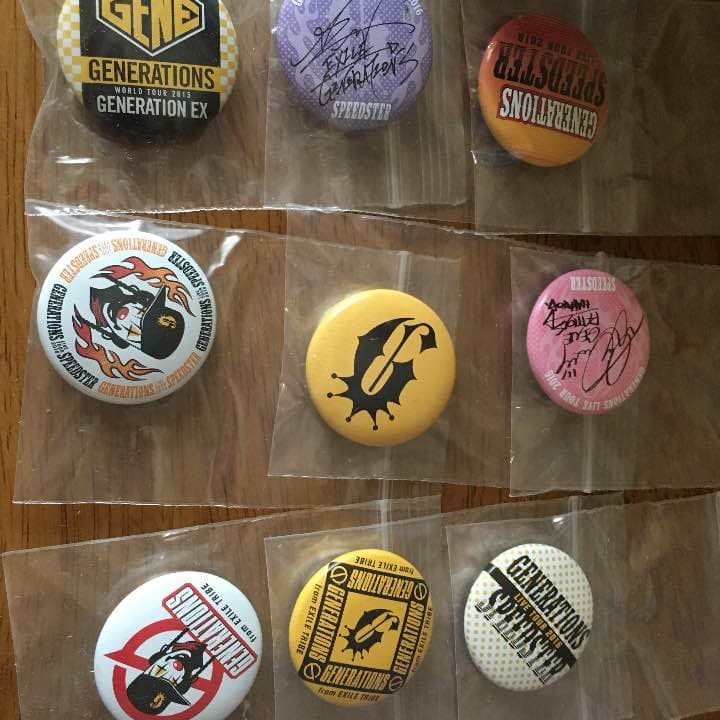 LDH 缶バッジ