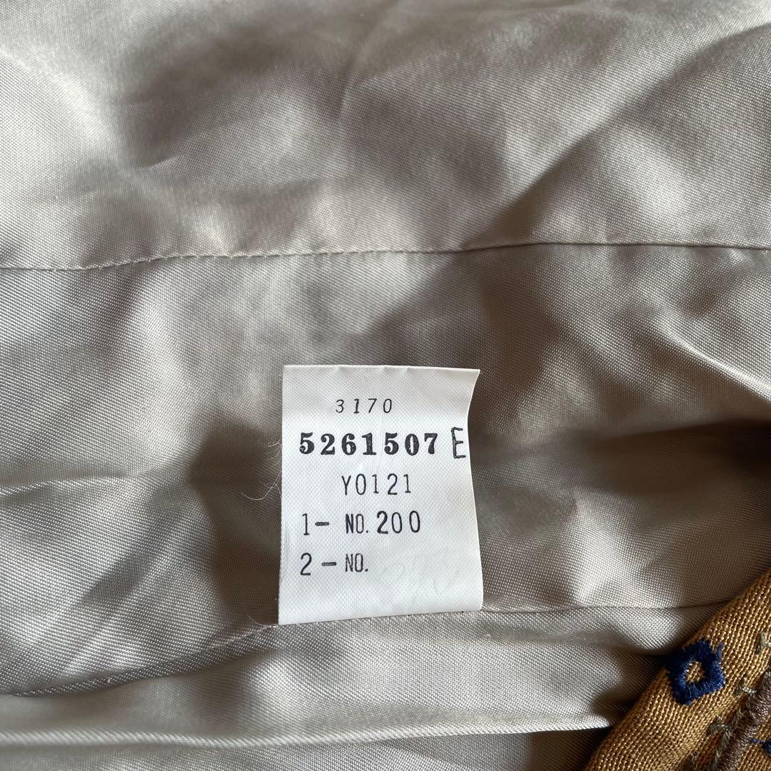 極希少 DRIES VAN NOTEN ライカ期 総刺繍 ジレ ベスト 総柄