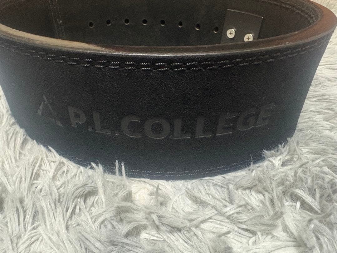 A.P.L. COLLEGE パワーベルト ブラック