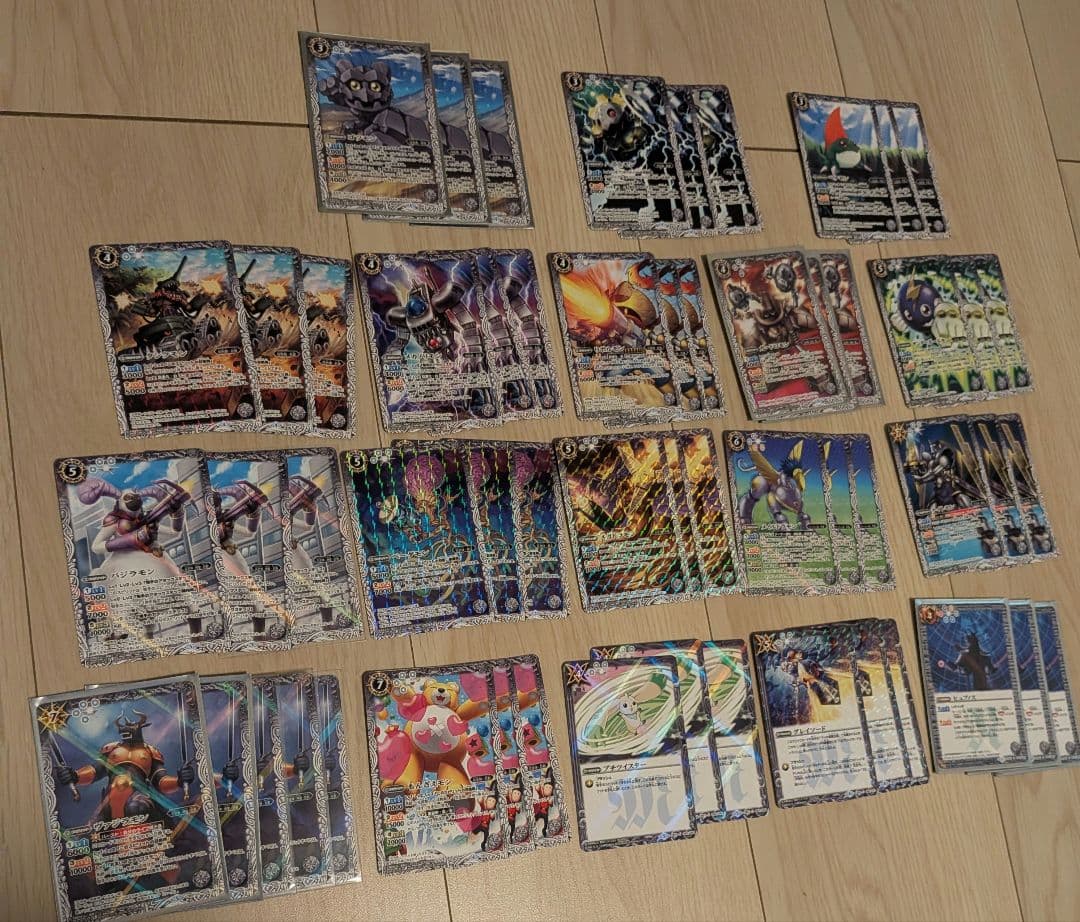 瑠*す様 バトルスピリッツ　バトスピ　デジモン　コラボ　　　セミ3コン　引退品